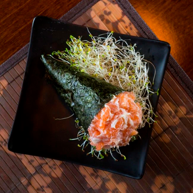 Temaki Salmão Completo